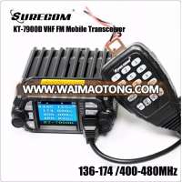 SURECOM KT-7900D VHF & UHF color display MINI Dual Band MOBILE RADIO