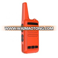 mini waterproof multiple colour 5 km walkie-talkie mobile woki toki